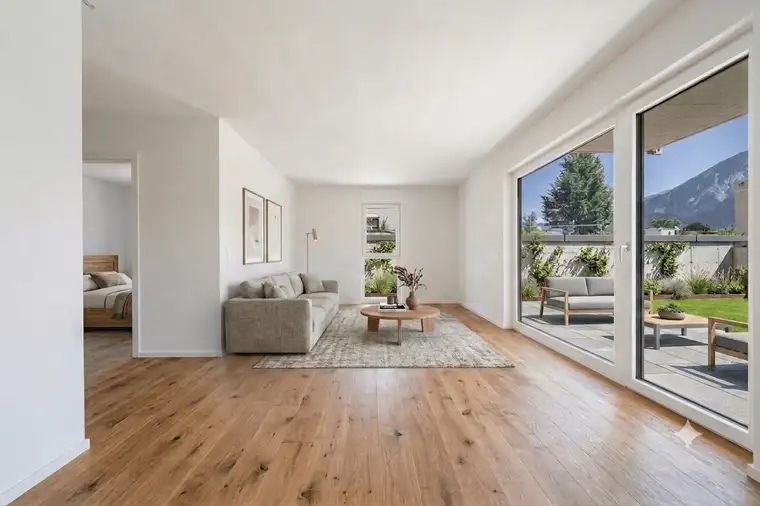 Neubau-Highlight Bluntaustraße.91 – 2‑Zimmer‑Gartenwohnung in Golling bei Salzburg