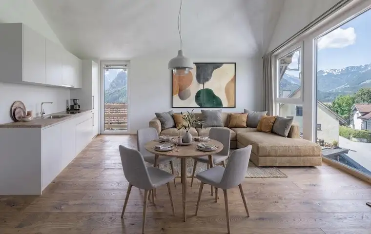 Neubau-Highlight Bluntaustraße.91 – 3‑Zimmer‑Dachgeschosswohnung mit großem Balkon