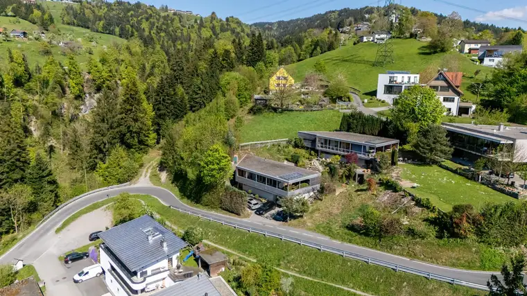 Hochwertiges Architektenhaus mit Bodenseeblick in Bildstein