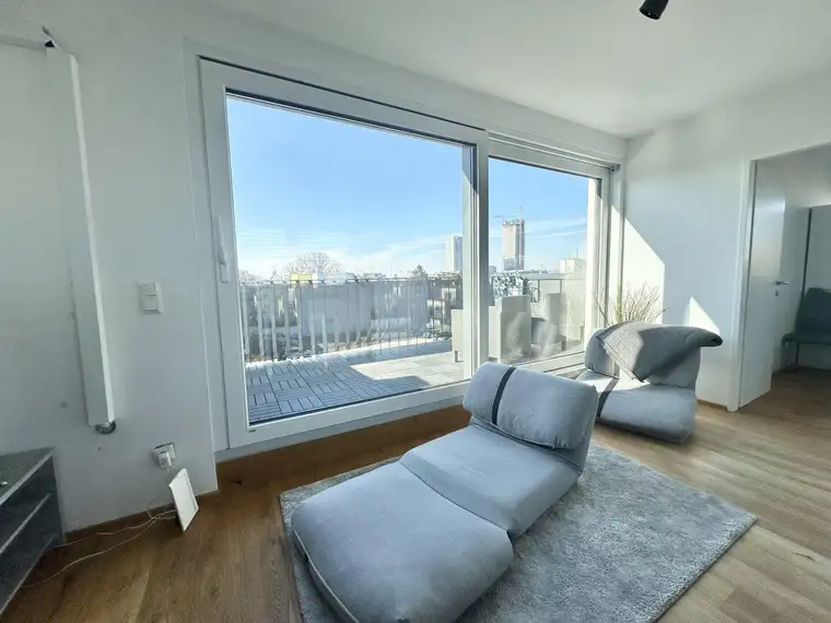 TOLLE ANLEGERWOHNUNG! Tolle 2 Zimmerwohnung + Dachterrasse nahe der Alten Donau! VOLL MÖBLIERT + Einbauküche &amp; Klimaanlage! U1 Alte Donau &amp; Kagran!