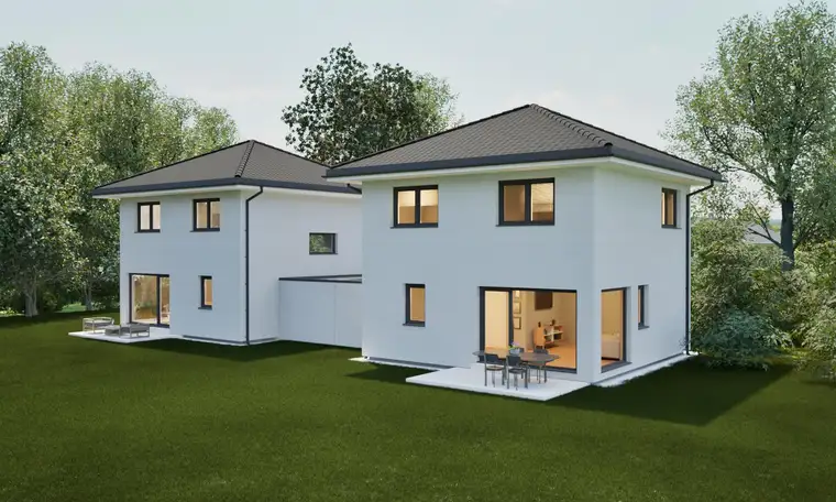 Dein Haustraum wird wahr! Doppelhaus(hälfte) oder Einfamilienhaus? Wohnen mit hoher Lebensqualität im Neubau