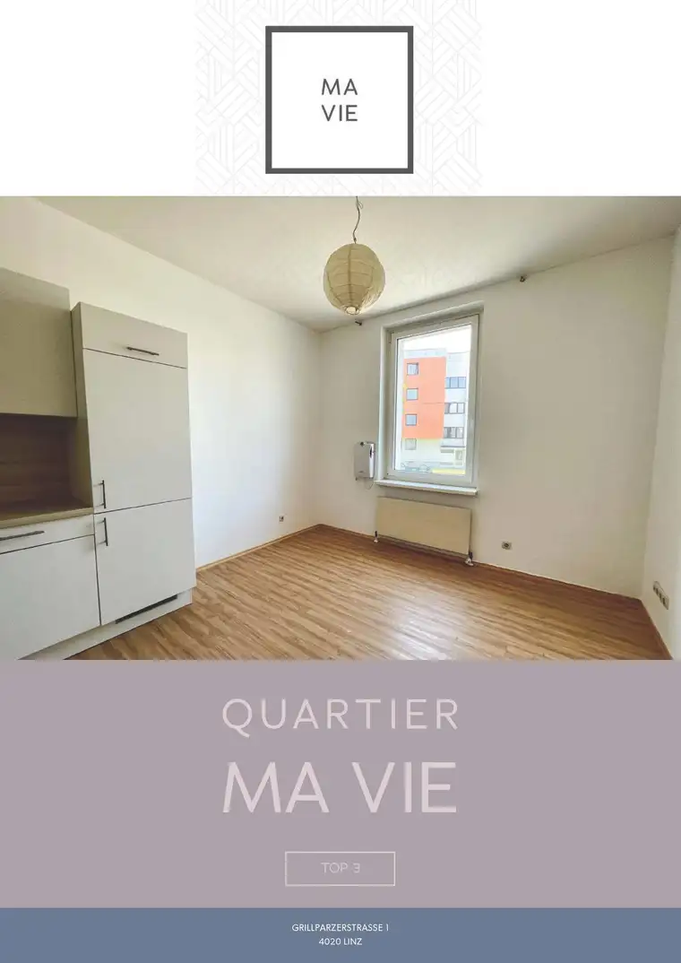 Schöne 2-Zimmer-Anlegerwohnung in Linz Stadt zu verkaufen