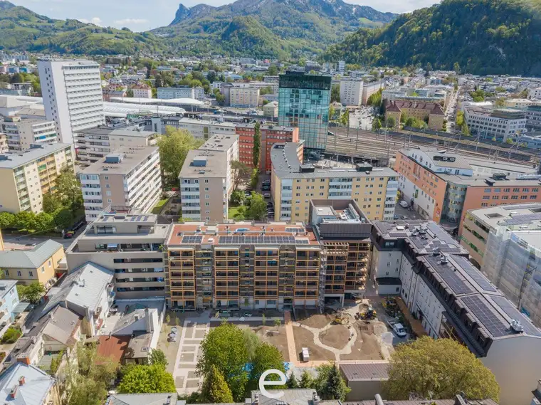 Wohnen am Hirschengrün in Salzburg - 115m² Atelier-Wohnung im EG/ TOP 01