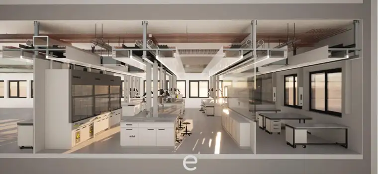 Laborflächen ab 300m² mit Bürozonen im TwentyOne zu mieten