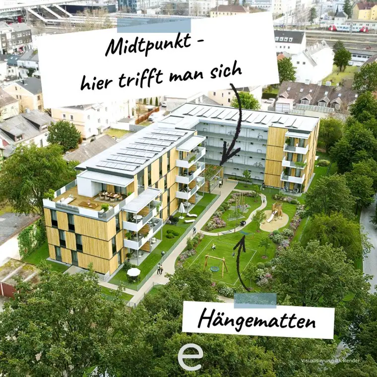 HYGGE Wohnen Top B3.4 - Dachgeschosswohnung mit 3 Zimmer, Balkon, TGP und traumhaften Ausblick