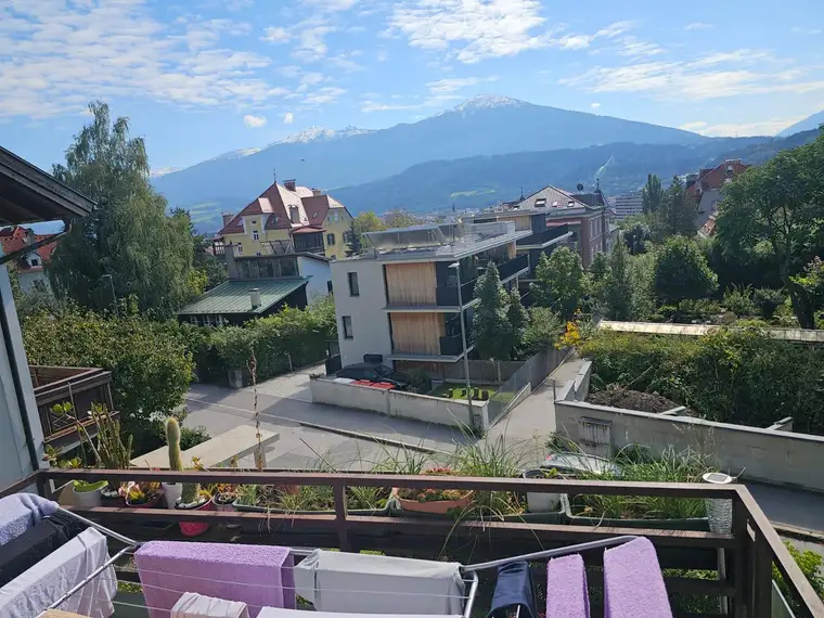 Provisionsfrei: Teil-/Vollmöblierte 2 Zimmer Wohnung in Hötting mit traumhaftem Blick über Innsbruck