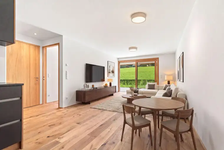 Naturjuwel mit Handwerksseele - 2 Zimmer Wohnung voller Lebensqualität!