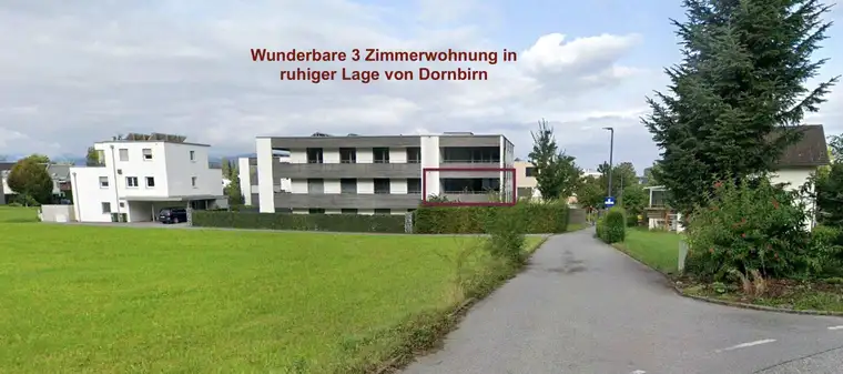 Traumhafte 3-Zimmer-Wohnung mit großer Sonnenterrasse in Dornbirn – Stilvoll wohnen unter € 400.000,-!