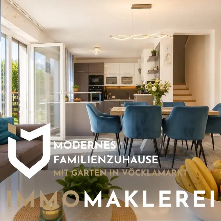 MODERNES FAMILIENZUHAUSE MIT GARTEN IN VÖCKLAMARKT