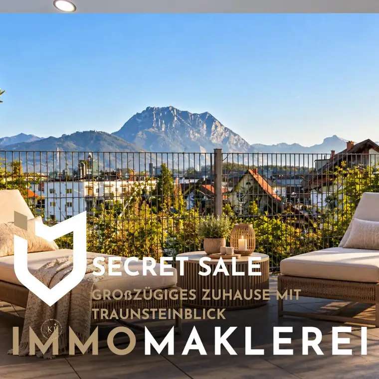 SECRET SALE - GROßZÜGIGES ZUHAUSE MIT TRAUSTEINBLICK