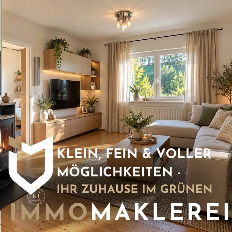 KLEIN, FEIN &amp; VOLLER MÖGLICHKEITEN -IHR ZUHAUSE IM GRÜNEN