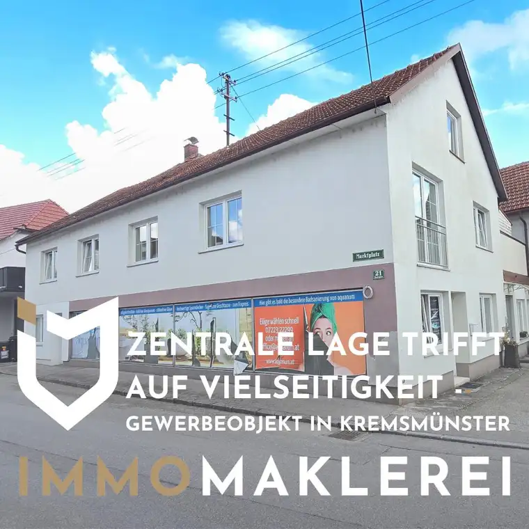 ZENTRALE LAGE TRIFFT AUF VIELSEITIGKEIT - GEWERBEOBJEKT IN KREMSMÜNSTER