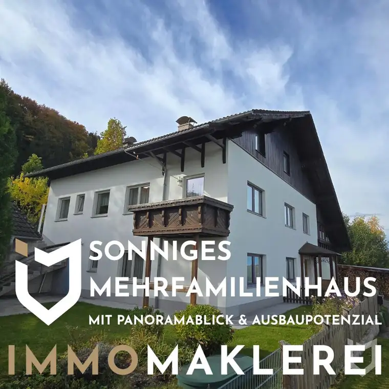 SONNIGES MEHRFAMILIENHAUS MIT PANORAMABLICK &amp; AUSBAUPOTENZIAL