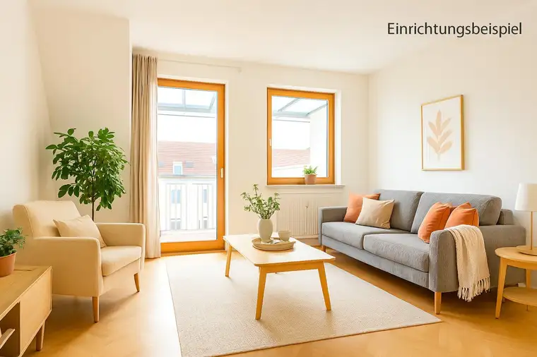 Aufgepasst: Sonnige Wohnung mit Balkon und TG Parkplatz!
