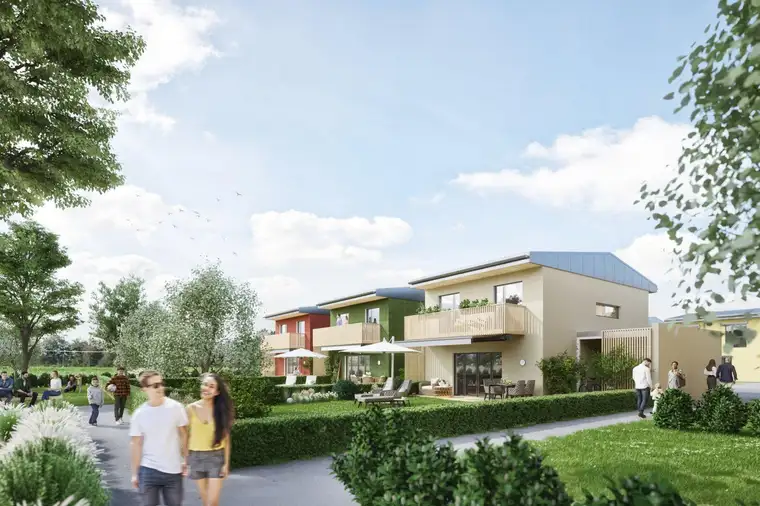 Aufgepasst: Sonniges Einfamilienhaus mit kleinem Garten. (Belagsfertig)