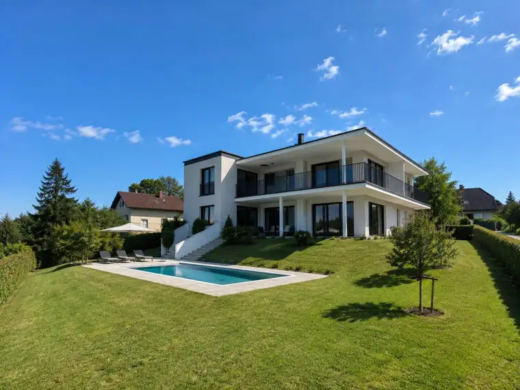 Logenplatz am Wörthersee - Exklusive Neubau-Residenzen mit Pool und Bergblick!!