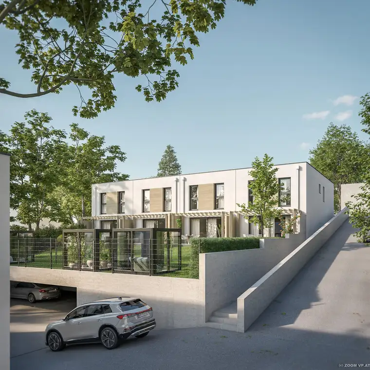 Wohnen in Brunn am Gebirge9 exklusive Häuser mit PV+Speicher, Garten und 2 Stellplätzen