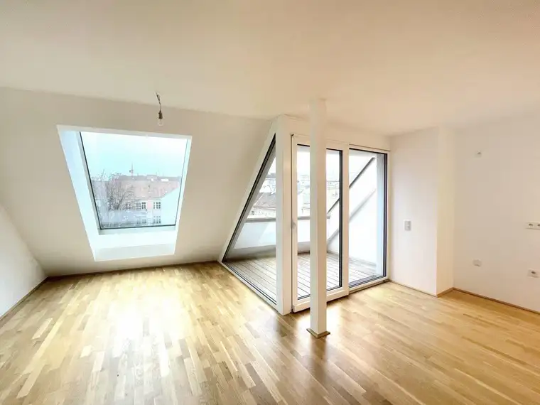 Exklusive 2-Zimmer-Neubauwohnung nahe Mariahilfer Straße – Modernes Wohnen mit Loggia &amp; Terrasse