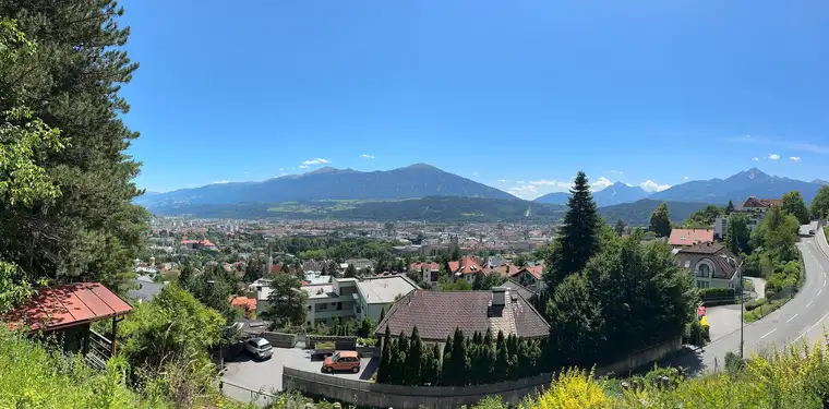 Grundstück mit Panoramablick in INNSBRUCK - HÖTTING