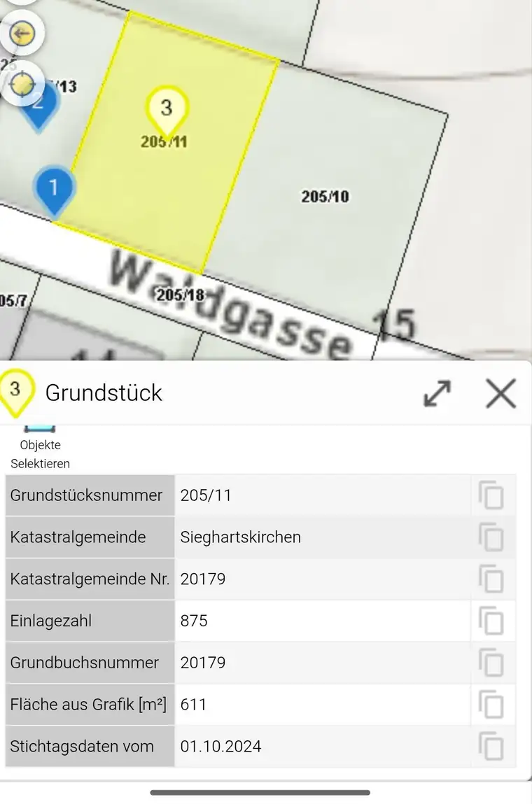 Bauplätze in ruhiger Zentraler Lage