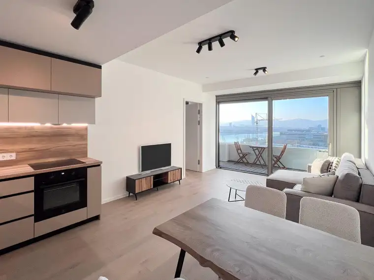 DANUBEFLATS - Fully furnished apartment near Danube &amp; VIC | Living at the highest level | Pool &amp; Gym