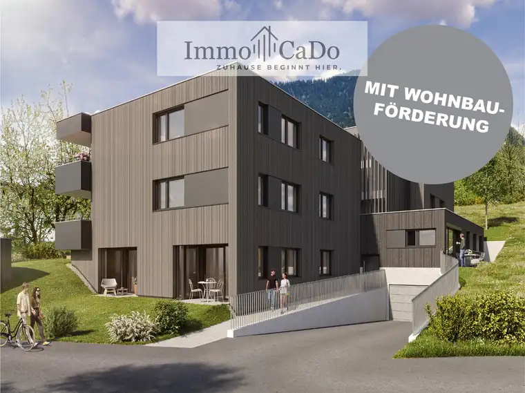 NEUBAU: 3 Zimmer Gartenwohnung in Frastanz, Top 7b