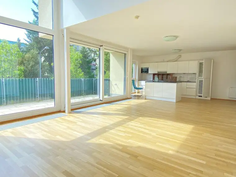 Lichtdurchflutete 4 ZI Terrassenwohnung -Klimaanlage, Garage