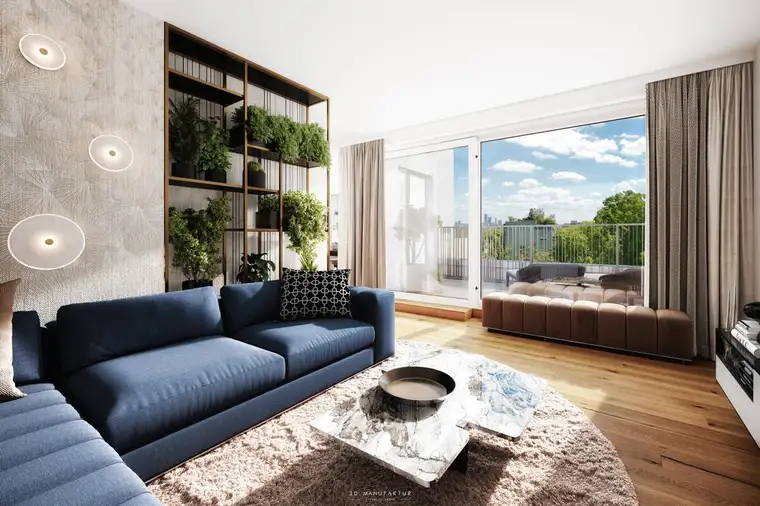 M86 - Großzügige 3- Zimmerwohnung mit Loggia und Balkon - NEUBAU