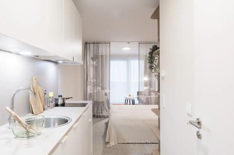 AKTION: -20% für die ersten 3 Monate I Pauschalmiete I JONN-Y möbliertes Apartment mit Balkon, inkl. Gym, Sauna, Dachterrasse, Community Area, Internet etc.! 7 Min. zum Stephansplatz!