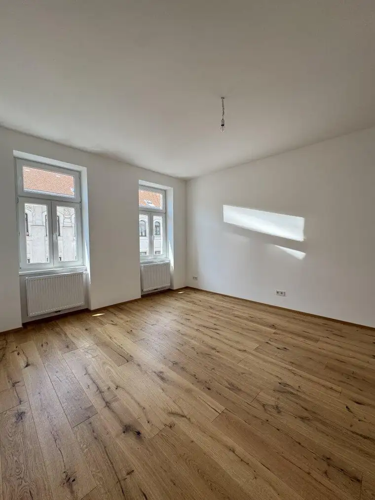Stilvoll sanierter Altbau-Erstbezug in Ruhelage – 3-Zimmer-Wohnung im 15. Bezirk