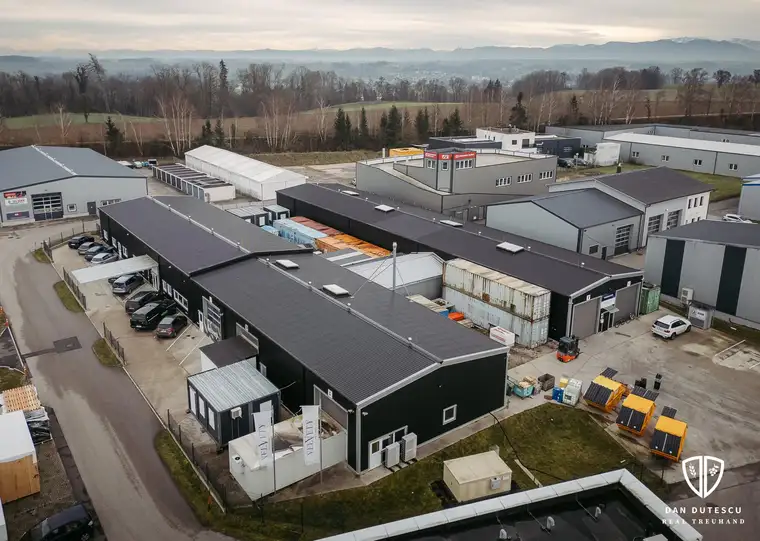 1200 m² Gewerbehalle und 500 m² Bürofläche! Bestens angebunden am Linzer Zentralraum!