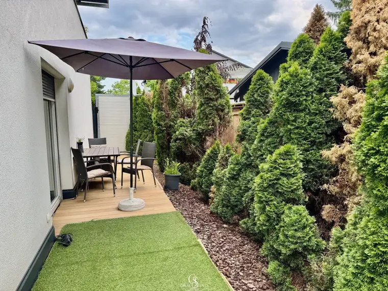 Zwei-Zimmer-Wohnung mit großzügiger Gartenterrasse in Ruhelage