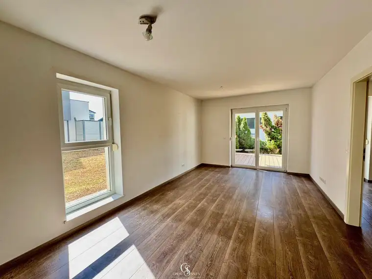 Sonnige Drei-Zimmer-Gartenterrassen-Eck-Wohnung in Seiersberg Mitte