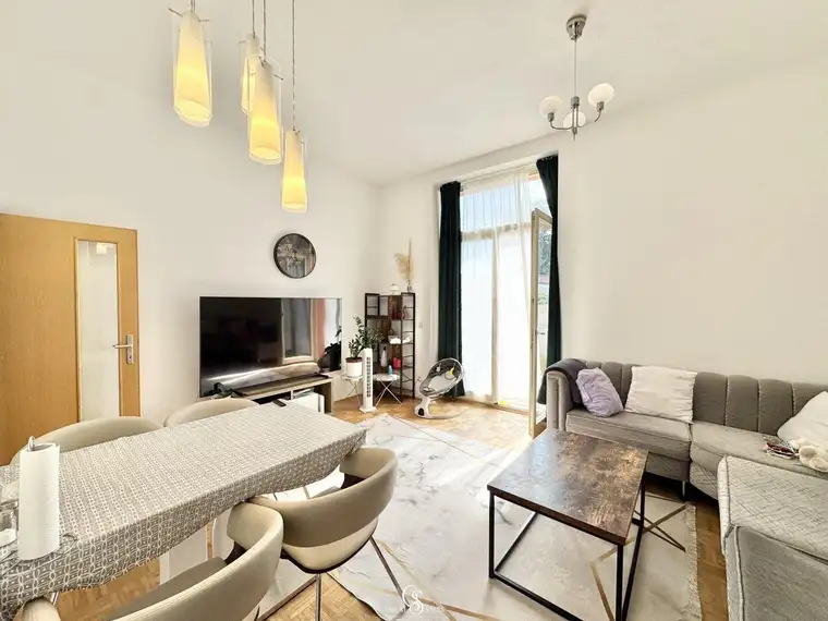 Attraktive 3-Zimmer-Wohnung mit Süd-Balkon und großzügiger Raumhöhe