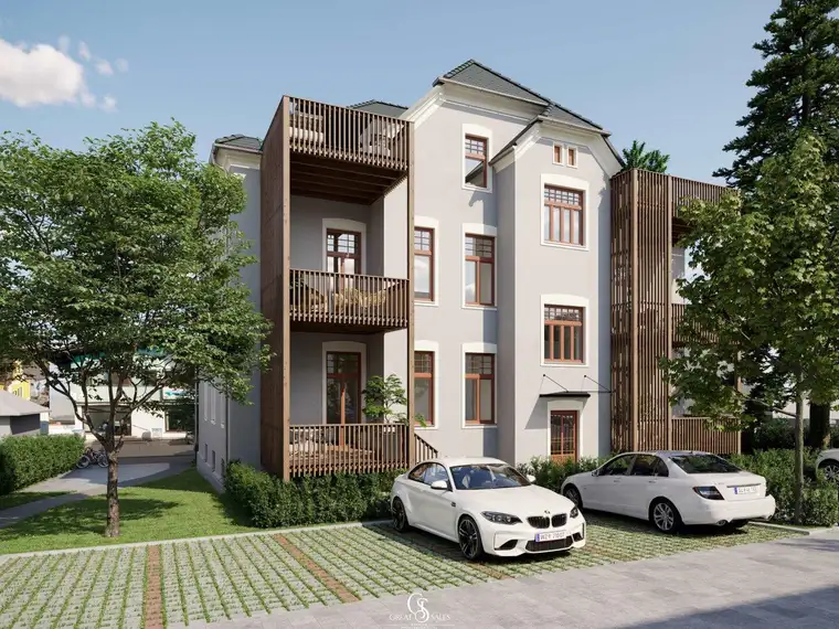 Wohnen mit Klasse – stilvolle Wohnung in kernsanierter Altbauvilla - Erstbezug!