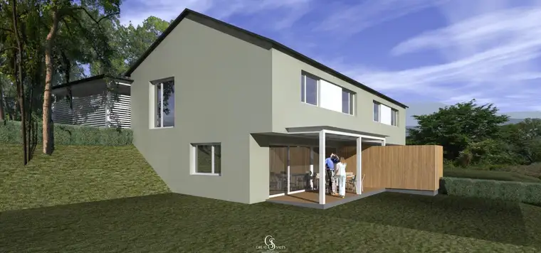 Südöstlich ausgerichtetes Baugrundstück in der Gemeinde Laßnitzhöhe mit einreichfähigen Bauprojekt