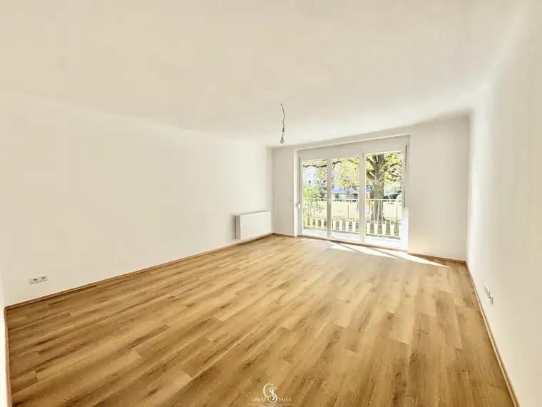 Frisch sanierte 3-Zimmer-Wohnung mit Westbalkon