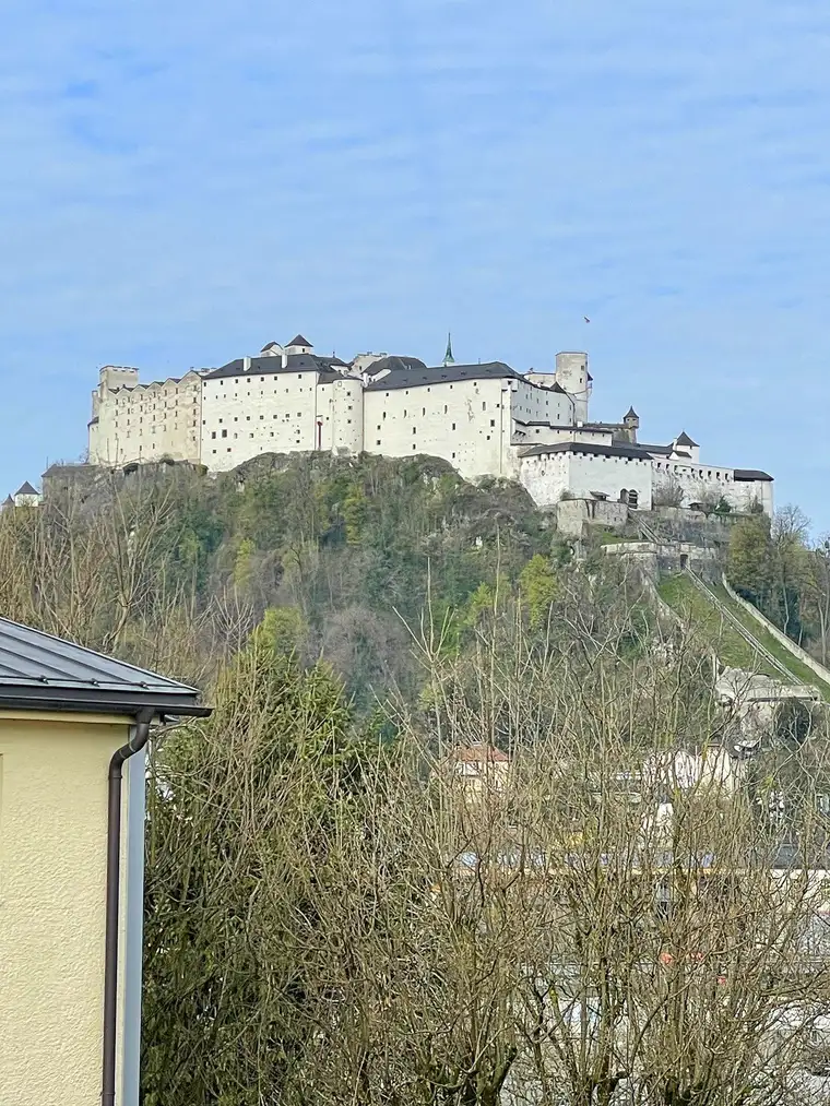 Salzburg von seiner besten Seite....3-Zimmer Wohnung in Nonntal mit Burgblick