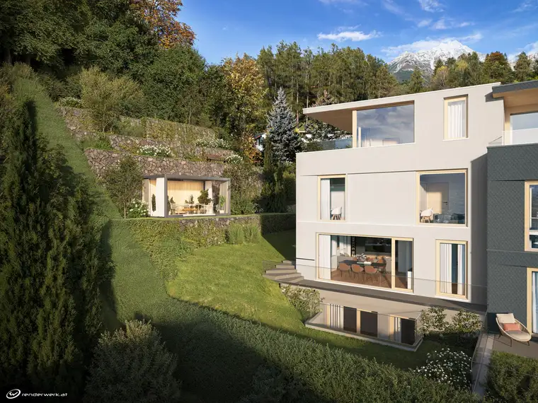 VILLA FUX - einzigartige Villa am Südhang von Hötting - NEUBAU
