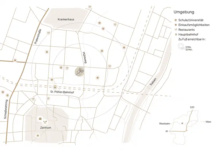 Urban &amp; Ruhig: 4 attraktive Baugründe in St. Pölten – ideal für großzügige EFH