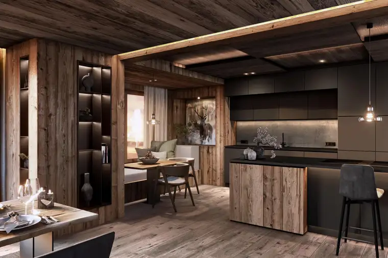 Alpine Eleganz auf zwei Etagen – Willkommen in Ihrer Maisonette bei 81UP.