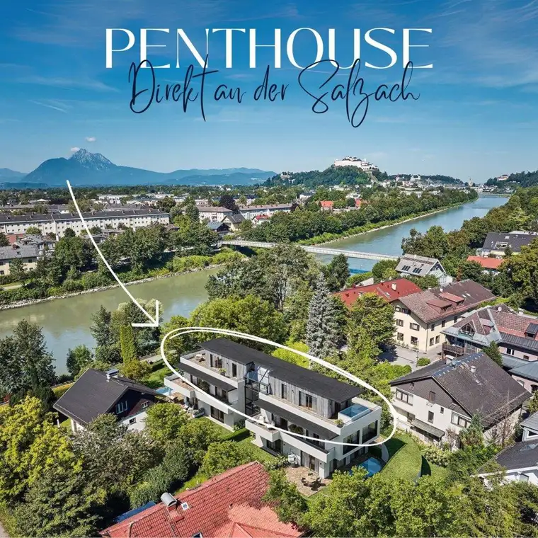 W5: Fürstenblick - Luxusresidenz an der Salzach - Penthouse