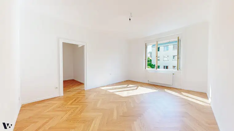 LOGGIA &amp; HOFRUHELAGE | STILVOLL RENOVIERTE 2-ZIMMER-WOHNUNG IN 1070 WIEN