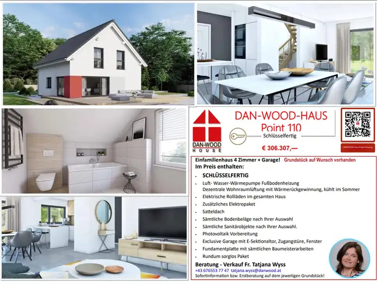 HÄUSER FÜR´S LEBEN IN DER STEIERMARK, BURGENLAND UND KÄRNTEN BEZUGSFERTIG MIT GARAGE!! (Provisionsfrei)