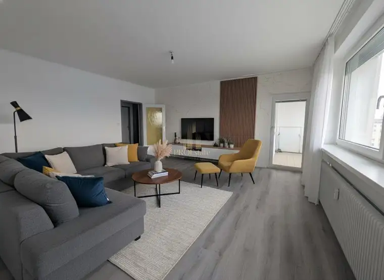Moderne 3 Zimmer Wohnung in Wels, vollrenoviert mit Balkon und Stellplatz, 190.000 € Mietkauf möglich!
