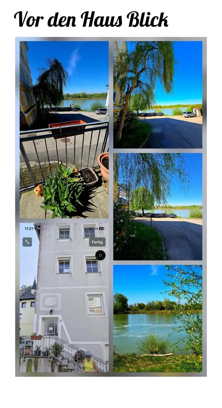 PRIVAT !! Renovierte 2-Zimmer Erdgeschosswohnung mit Terrasse und Inn Überblick 