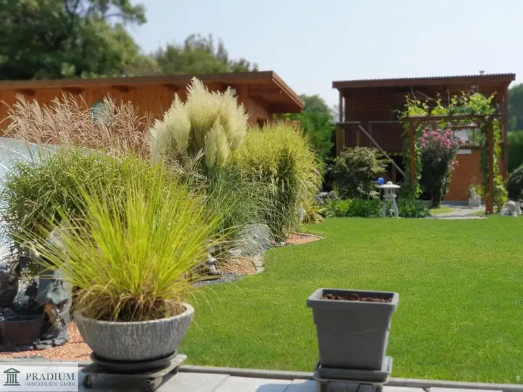 Sonniger Rückzugsort nahe Wien: Grundstück mit Sommerhaus &amp; Pool