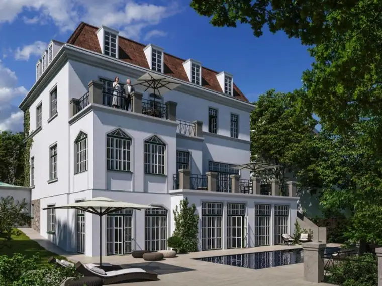 Altbauvilla mit Terrasse &amp; Garten