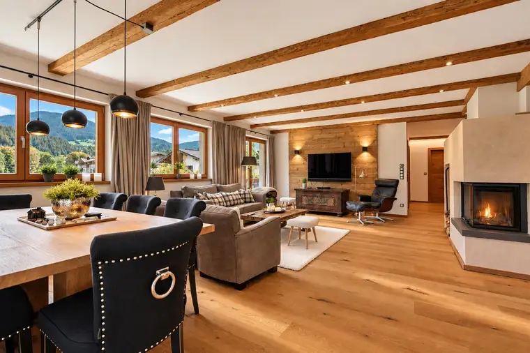 Exklusives Wohnen in Aurach bei Kitzbühel – Alpiner Luxus trifft auf stilvolle Gemütlichkeit