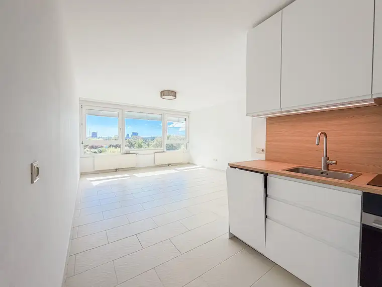 Pier 22 | Donaublick - 2 Zimmer-Wohnung mit neuer Küche